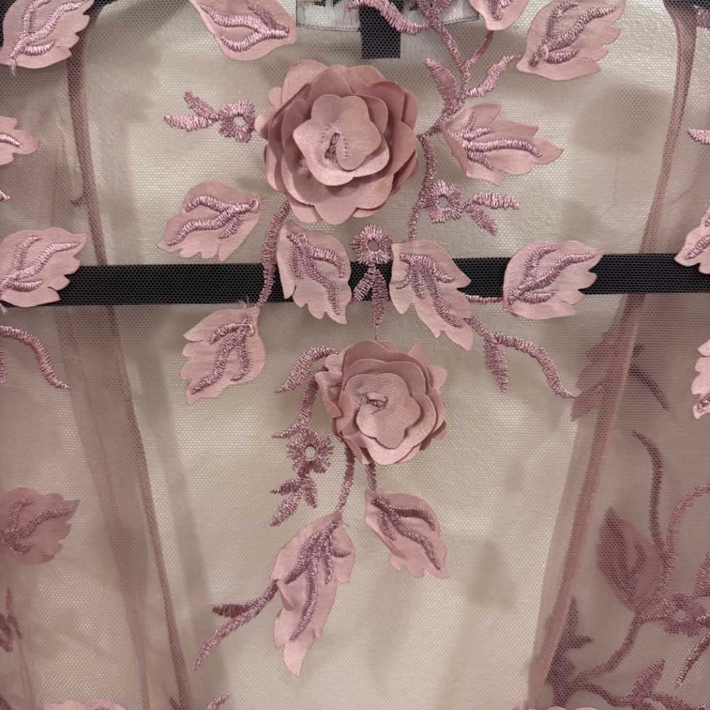 Gorgeous Pellone Rose Coverlette - image 5